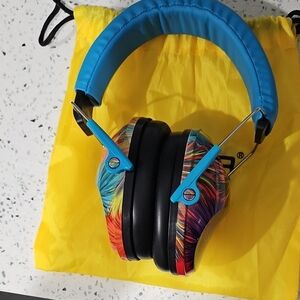 Vibrant Multicolor Over-Ear Headphones